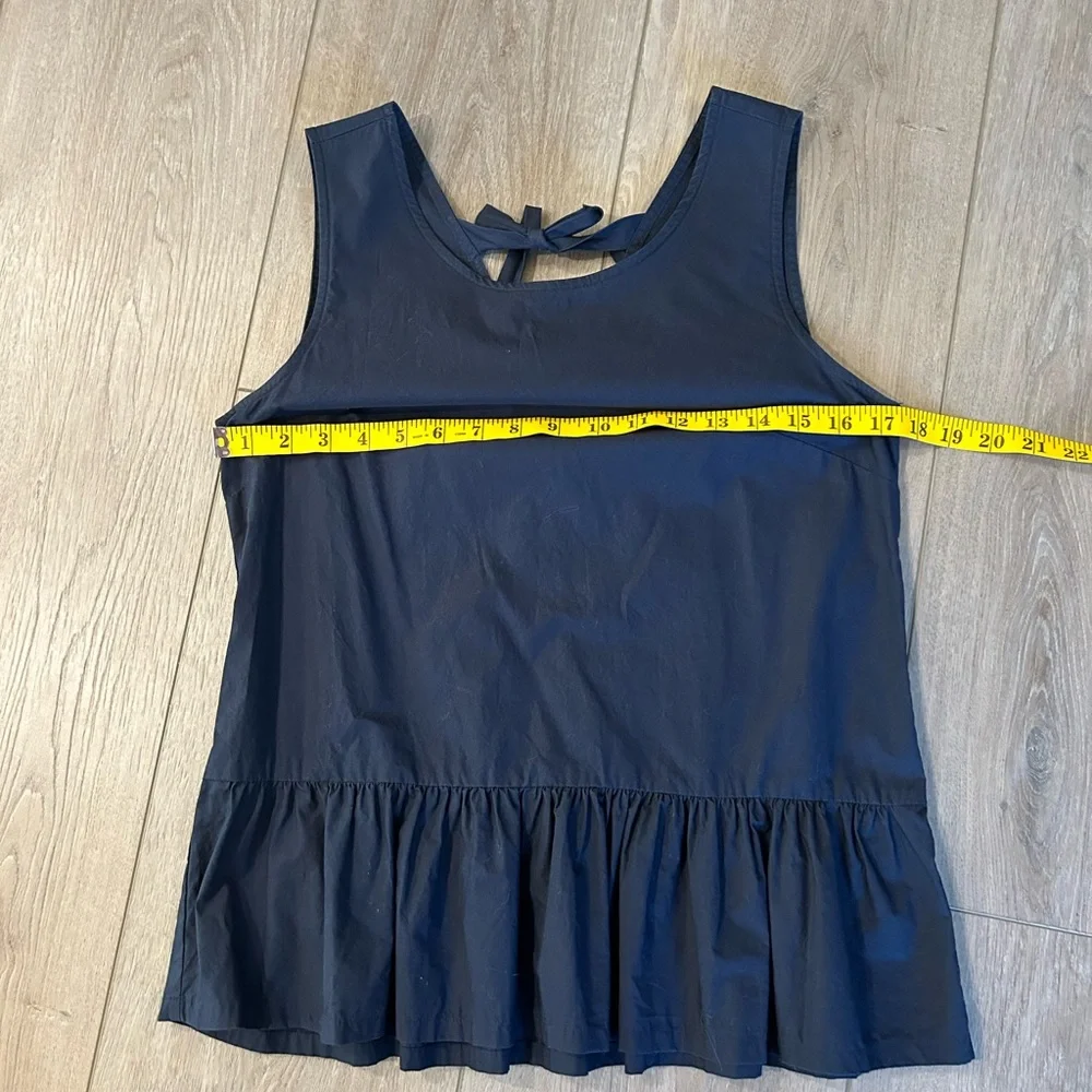 J Crew Navy Blue Sleeveless Top Size Extra Small